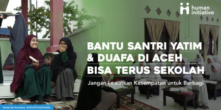 Bantu 957 Santri Yatim & Duafa di Aceh Bisa Terus Sekolah