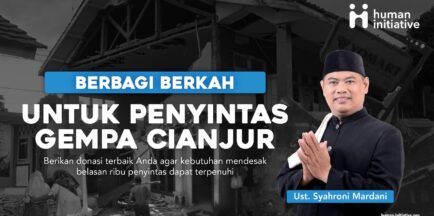 Peduli Gempa Cianjur Bersama Ustadz Syahroni 