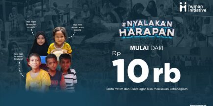 Bantu #NyalakanHarapan untuk Anak Indonesia